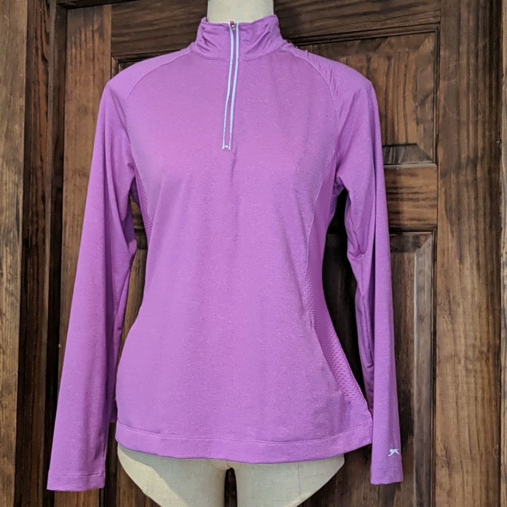 Slazenger Gold Proformance zip top
